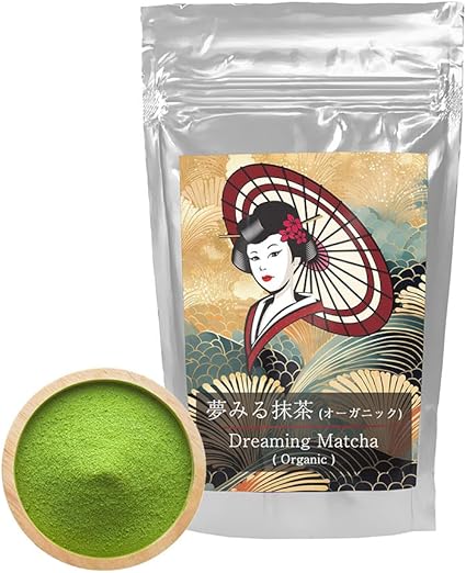 [Mukoh Matcha] 40g Organic 100% Ceremonial Yame Matcha Green Tea Powder, Gift Japanese Souvenir