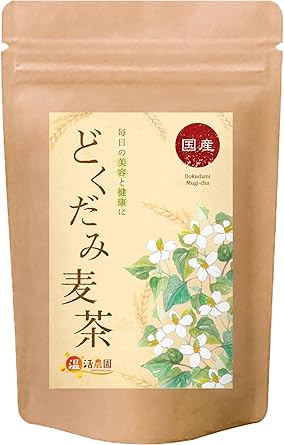 Onkatsu Farm Domestic Dokudami Barley Tea 3g ×30 Packets Non-Caffeine