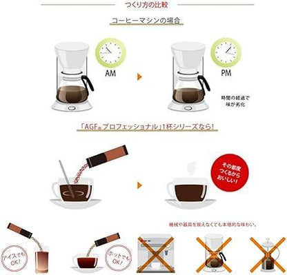 AGF Professional Rich Matcha Latte for 1 cup 30 bottles Powder - NihonMura