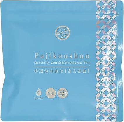 Honjien tea Japan tea Shizuoka Prefecture Special Selection Powdered Sencha Fuji Kashun 100g - NihonMura