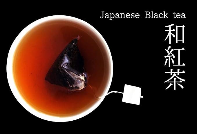 Sticky Japanese Black Tea Tea Bags 3g ×20 pieces× 3 packs | Domestic Black Tea | Comes with a convenient leash - NihonMura