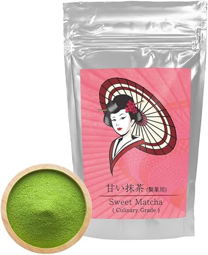 1kg [Slightly Sweet Latte for Confectionery Matcha] Domestic Fukuoka Mukoh Matcha - NihonMura