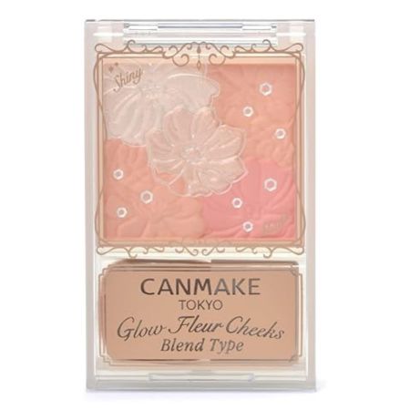 Canmake Glow Fleur Cheeks (Blend Type) B01 Cotton Coral