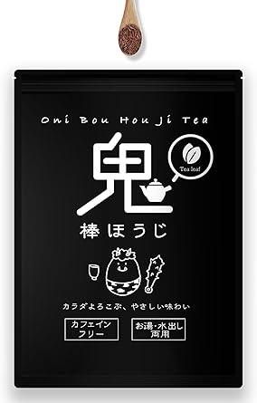 Mizutama Farm Oni Stick Hojicha Tea Leaves 280g [Non-Caffeine / Decaffeinated ] (Oni but Easy Roasted Tea Domestic Latte Cold Brew Tea Leaf from 0 years old) - NihonMura