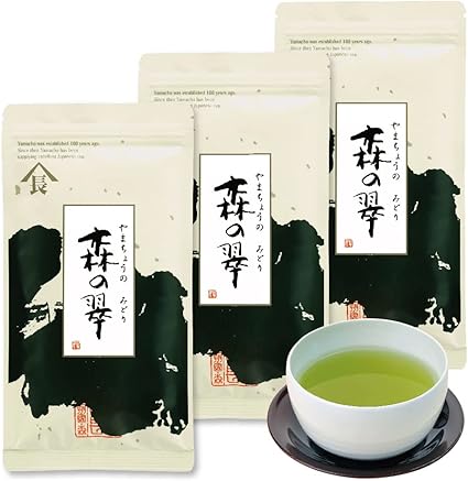 Mori no Midori Green Tea Tea Leaves Deep Steamed Tea Shizuoka Leaf Everyday Use (100g×3bag)