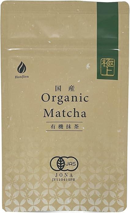 Organic Organic Cultivation Matcha Superb 30g Honjien M - NihonMura