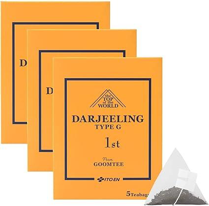 Darjeeling 1st Flash Type G Tea Bag 3g×5 bags× 3 pieces - NihonMura