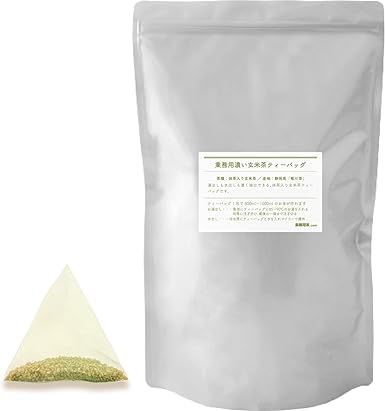 Dark Genmaicha Tea Bag Genmaicha with Matcha Tea Bag 500g (5g×100p) Commercial Hot Water Brew Cold Brew