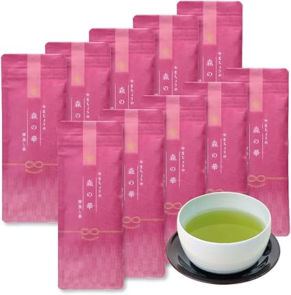 Deep Steamed Tea Mori no Hana Shizuoka Prefecture Green Tea Tea Japan Tea Tea Leaves Leaf Luxury (50g×10 Bag)