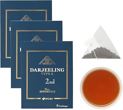 Darjeeling 2nd Flash Type S Tea Bag 3g×5 bags× 3 pieces - NihonMura