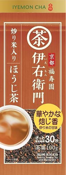 Uji Dew Iemon Hojicha with Roasted Rice 100g ×2 pieces - NihonMura