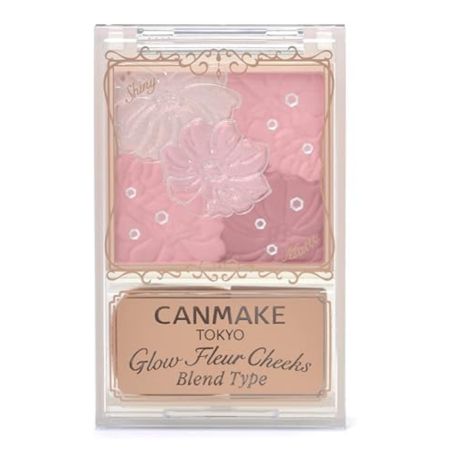 Canmake Glow Fleur Cheeks (Blend Type) B02 Rose Ballerina