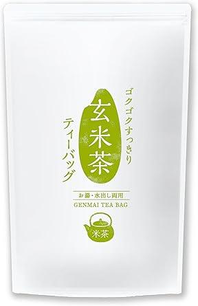 Mizutama Farm Gokugoku Refreshing Genmaicha Tea Bag 2.5g ×100 packets (250g) [Domestic Genmaicha] (Domestic Tea Japan Tea Pack Cold Tea Cold Tea Cold Brew Large Capacity Commercial Genmaicha 100 Bags) - NihonMura