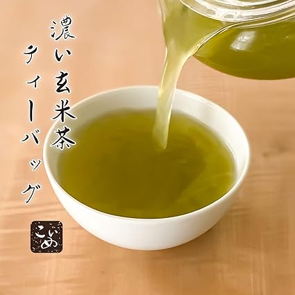 Dark Genmaicha Tea Bag 5g×50p Genmaicha with Matcha Shizuoka Tea Hot Water Brew Cold Brew