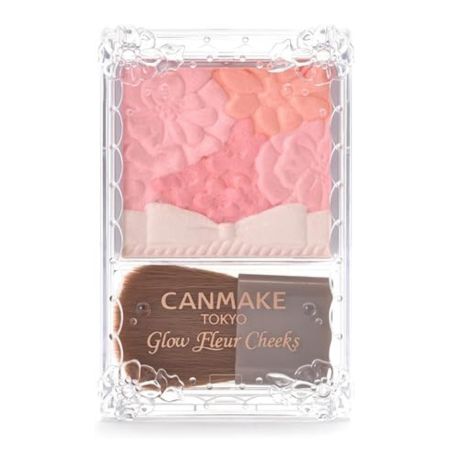 Canmake Glow Fleur Cheeks 02 Apricot Fleur