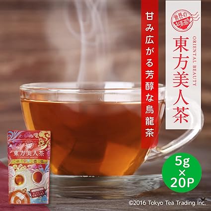 Discount Case Buying】World Tea Tour Oriental Beauty Tea (Chinese Tea, Oolong Tea, Taiwanese Tea, Cold Brew, Value Tea Bag, Jug &amp; PET Bottle, Bulk Purchase, 5g×20P×12pcs)