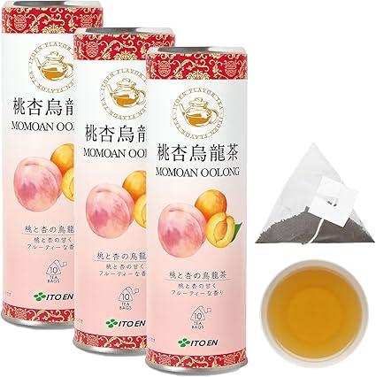 【Itoen Specialty Store Official】Peach and Apricot Oolong Tea Tea Bag 2.5g×10 bags× 3 bottles - NihonMura