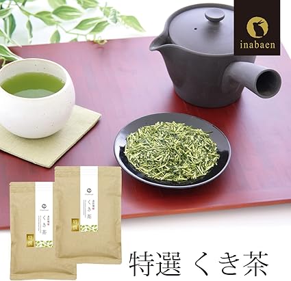 Inabaen Tea Special Kuki Tea 100g 2 bags set Domestic Shizuoka Prefecture