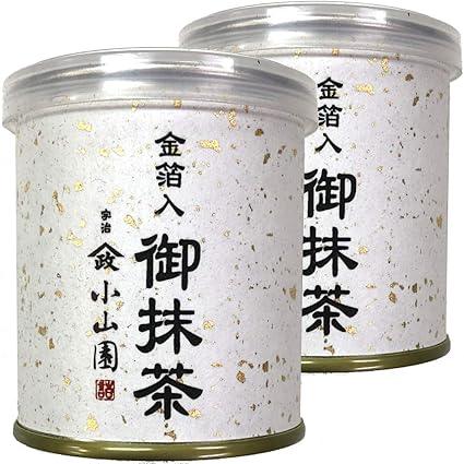 【Yamamasa Koyamaen Luxury Uji Matcha】Matcha Powder Gold Leaf Matcha 30g×2 Pieces Set Sugamo Tea House Yamanenen - NihonMura