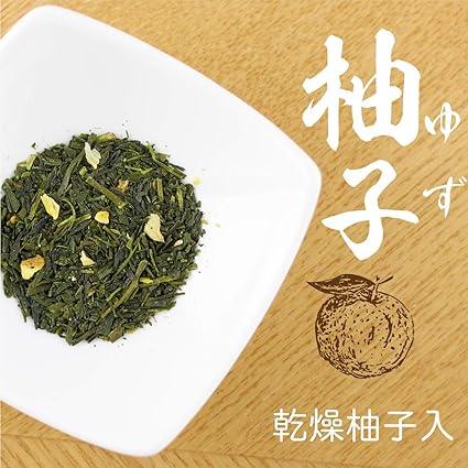 Chatsumi no Sato Organic Yuzu Green Tea (2.5g×35 packets) - NihonMura