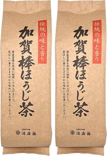 Konotoen Kaga Stick Hojicha 200g 2 bags More than 150 years in business 5th generation More than 300 kinds of aroma ingredients Original roasting Kaga stick tea - NihonMura