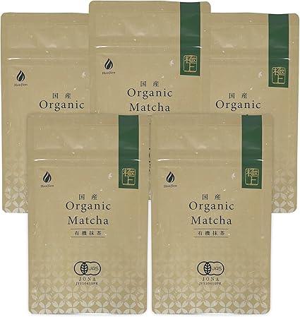 Organic Organic Cultivated Matcha Superb 30g × 5 Bags Honjien / La / M - NihonMura