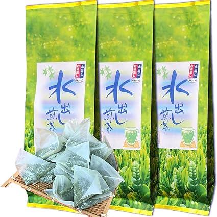 Shizuoka Kakegawa Tea Shizuoka Matcha Tea Brew Sencha Tea Bag Green Tea Cold Tea Cold Tea Cold Brew Hot Water Brew Kakegawa Tea Pack Sajimoto Tea 125g (3 bags) - NihonMura