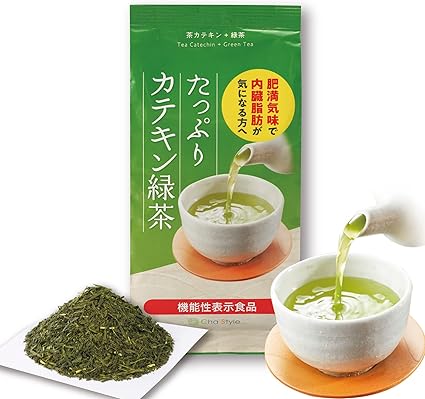 Arahata Garden [Food with Functional Claims] Plenty of catechins Green tea 200g For those who are obese and concerned about visceral fat[about 33 days&