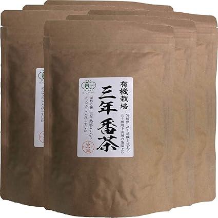 Organic Sannenbancha 100g × 6 bags set Sugamo tea shop Yamanenen - NihonMura