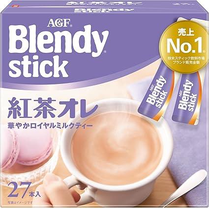 AGF Blendy Stick Black Tea Ole [ Milk Tea ] 27 pieces (x 1) - NihonMura