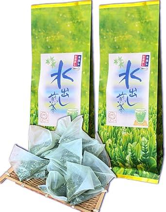 Shizuoka Kakegawa Tea Shizuoka Matcha with Cold Brew Sencha Tea Bag Green Tea Cold Tea Cold Brew Cold Brew Hot Water Brew Kakegawa Tea Pack Satsugu Honsei Tea 5g × 25 bags (125g) (×2 bags) - NihonMura