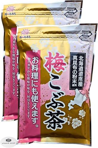 Maejima Foods Ume Kobucha 300g × 2 bags - NihonMura