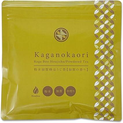 Honjien tea Japan Tea Powder Kaga Stick Hojicha Kaga Fragrance 100g Hojicha Powder - NihonMura