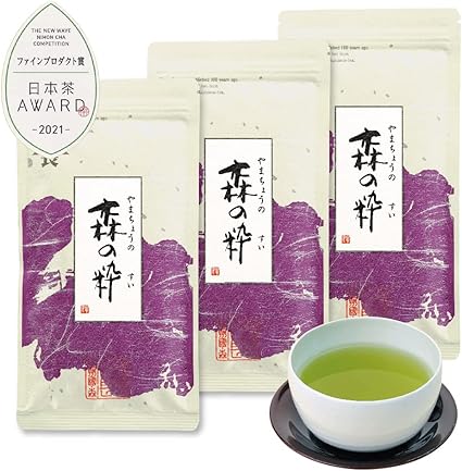 Deep Steamed Tea Mori no Sui Shizuoka Prefecture Green Tea Tea Leaf Leaf Luxury (100g×3 bag)