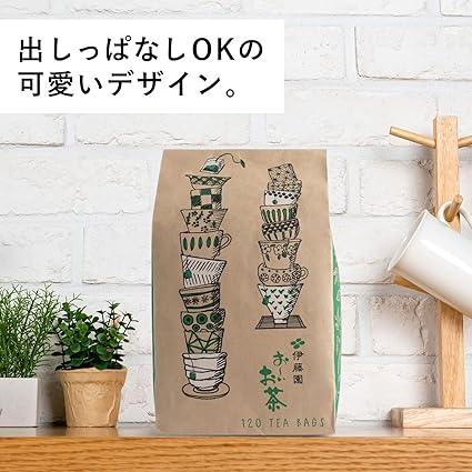 Itoen Eco Tea Bag Oi Tea Green Tea (with matcha) 1.8g ×120 bags - NihonMura