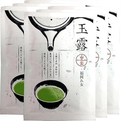 Gyokuro Yame Gyokuro Japan Tea Tea Tea Leaves Yame Gyokuro 50g × 6 Bags Set Sugamo Tea House Yamanenen - NihonMura