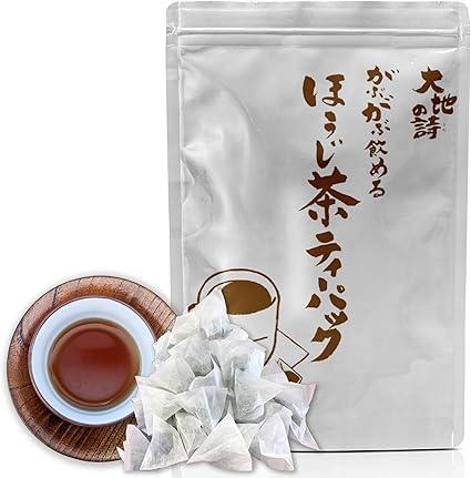 Arahataen Tea Tea Pack Hojicha Tea Bag 1.5g×100 Pieces Large Capacity Shizuoka Tea Cold Brew Hot Water Broth - NihonMura