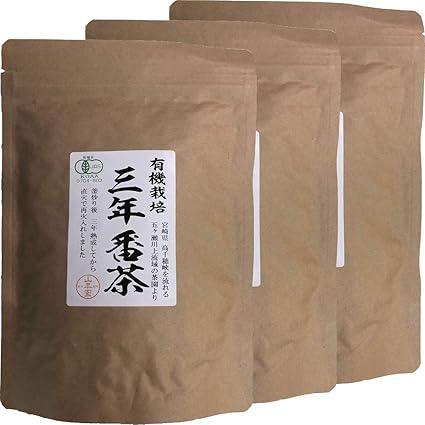 Organic Sannenbancha 100g×3 bags set Sugamo tea shop Yamanenen - NihonMura