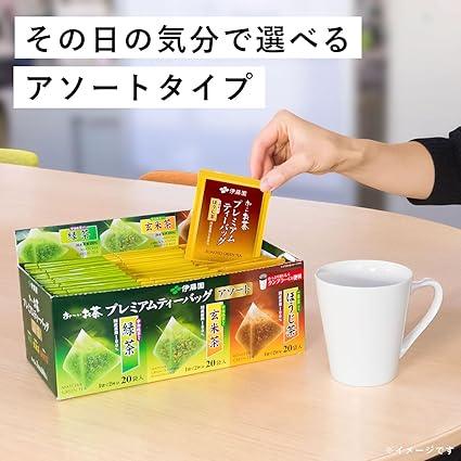 Itoen Oi Tea Premium Tea Bag Assortment 60 Bags - NihonMura