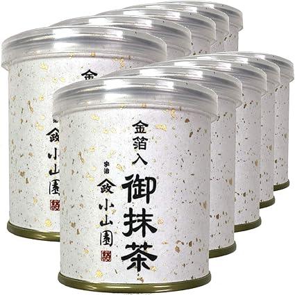 【Yamamasa Koyamaen Luxury Uji Matcha】Matcha Powder Gold Leaf Matcha 30g×10 Pieces Set Sugamo Tea House Yamanenen - NihonMura