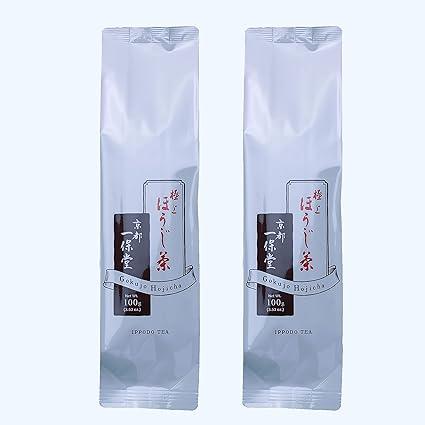 Hojicha Ippodo Tea Shop Superb Hojicha 100g Bag × 2 | Roasted tea Japan tea Kyoto tea leaves - NihonMura