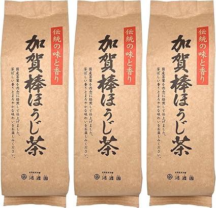 Konotoen Kaga Stick Hojicha 200g 3 bags More than 150 years in business 5th generation More than 300 kinds of aroma ingredients Original roasting Kaga stick tea - NihonMura