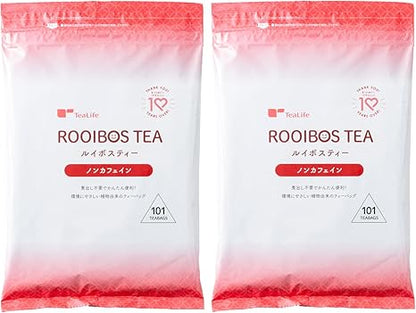 Tea Life Rooibos Tea 101 pieces× 2 bags set (non-caffeinated tea bags)