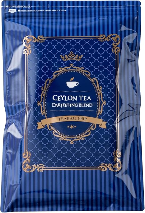 Ceylon Tea Darjeeling Blend 100 pieces (Black Tea Tea Bag Large Capacity)《Tea Life》