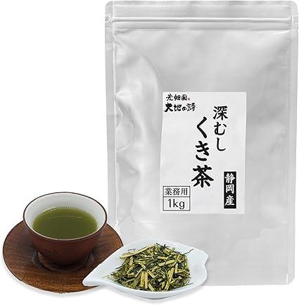 Arahataen Earth Poetry Deep Mukuki Tea 1kg Commercial Green Tea Tea Tea Tea Leaves Green Tea Japan Tea Shizuoka Deep Steamed Tea Makinohara Tea Shizuoka Tea Fukamushi Stem Tea Stem Stick Tea - NihonMura