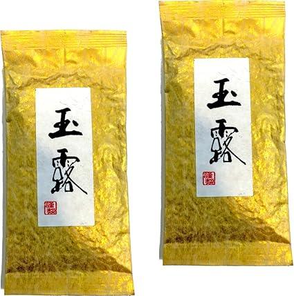 【Luxury】Gyokuro Tea Uji City, Kyoto Prefecture 100g×2 Bags Set Sugamo Tea House Yamanenen - NihonMura