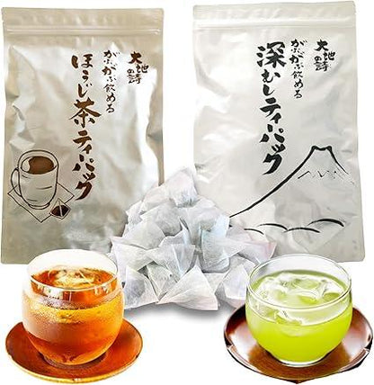 Arahataen Tea Tea Pack Green Tea Tea Bag Hojicha 2.5g × 100 pieces 1.5g × 100 pieces Large capacity Shizuoka tea Cold brew Hot water dashi - NihonMura