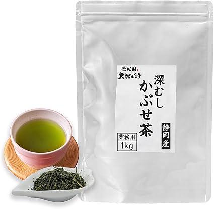 Arahataen Earth Poetry Deep Mushi Kabuse Tea 1kg Commercial Cold Brew Tea Green Tea Tea Tea Tea Leaves Japan Tea Large Capacity Shizuoka Tea Shizuoka Deep Steamed Tea - NihonMura