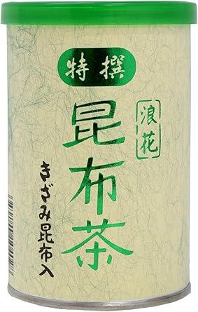 Naniwa Kombucha Honpo Kombucha with Kizami Kombu (90g can) - NihonMura