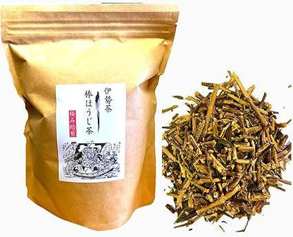 Kita Seicha Hojicha Tea Leaves No. 3 in Japan Domestic Ise Tea Stick Hojicha 350g Green Ise Winter Autumn Delicious Tea Teapot Japan Tea Mie Prefecture Organic Cultivation Confectionery Commercial Use Small Portion - NihonMura